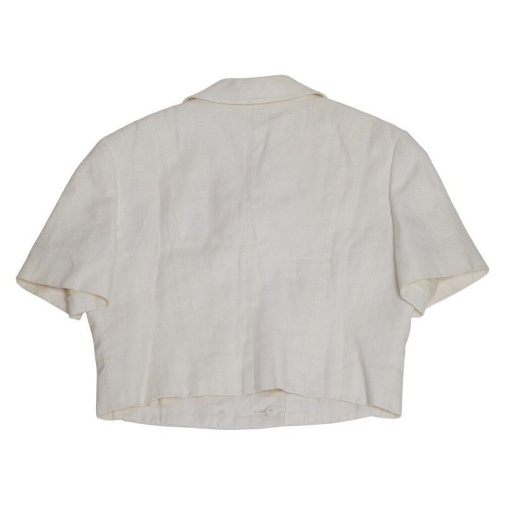 Chanel Coco Mark Button Setup Jacket Short Sleeve… - image 3